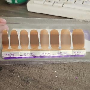 Color Street Brown Nail Strips Fair Fawn